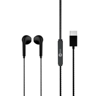 Fone Lecoo Intra USB-C Preto - EH104