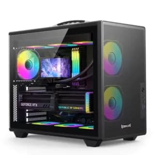 GABINETE GAMER REDRAGON MAGIC BOX PRETO S/FAN…