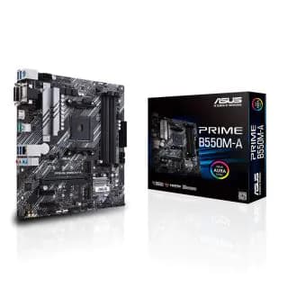 Placa Mãe Asus PRIME B550M-A AM4 - 90MB14I0-M0EAY0