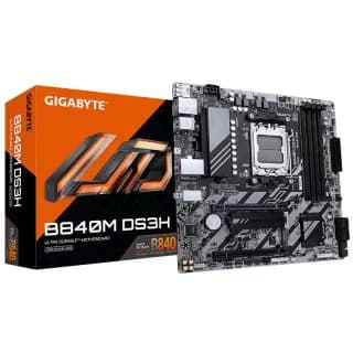 Placa Mãe Gigabyte B840M DS3H DDR5 - AM5