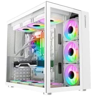 Gabinete Gamer Gamemax Lucent WH Branco C/…