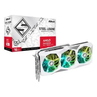 Placa de Vídeo AsRock Radeon RX 7800 XT Steel…