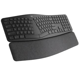 Teclado Logitech ERGO K860 com Descanso de Pulso,…
