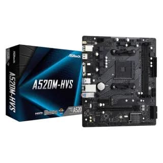 Placa Mãe ASRock A520M-HVS - AM4
