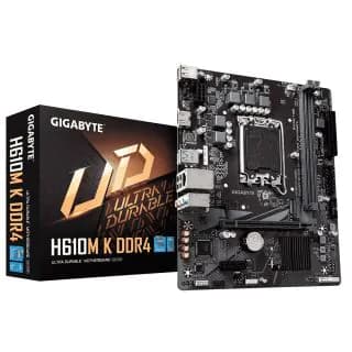 Placa Mãe Gigabyte H610M K DDR4 - LGA1700