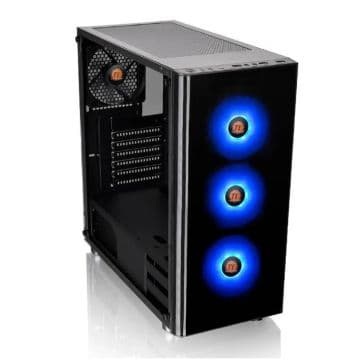 Gabinete Thermaltake Gamer V200 TG Window RGB c/ 4…