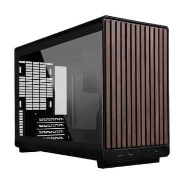 Gabinete LIAN LI Gamer A3-MATX-WDG Sem FANs Preto