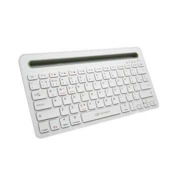 Teclado Bluetooth C3Tech Multi-Device Branco - K-BT100WH
