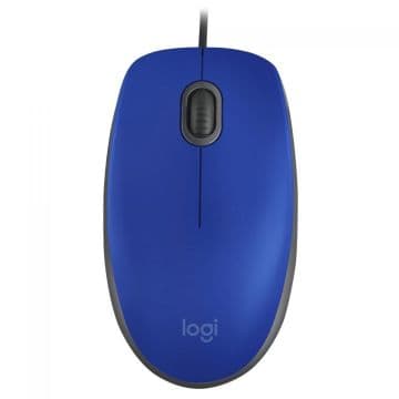 Mouse Logitech M110 Silent Azul USB - 910-006662