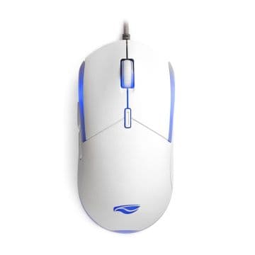 Mouse Gamer C3Tech Led Multicores Branco - MG-80WH