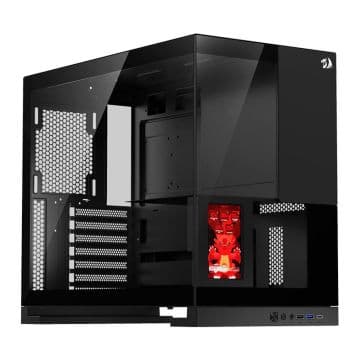 Gabinete Gamer Aquário Redragon Eternal Pro Display…