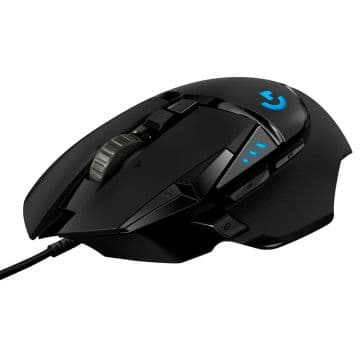 Mouse Logitech Gamer G502 Hero RGB LED - 910-005550