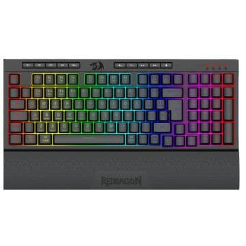 Teclado Redragon Gamer Shiva Pro 98 RGB Preto - K515RGB-PRO PT